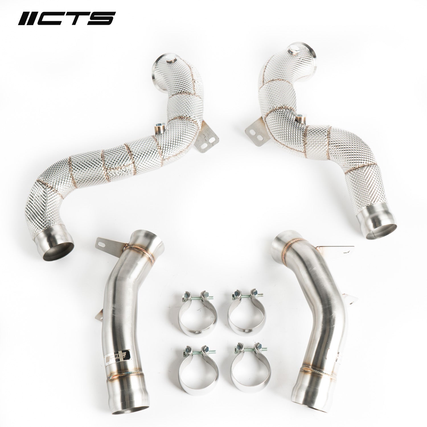 CTS Turbo Downpipes/High-Flow CATS Mercedes-Benz M177/W213 E63S