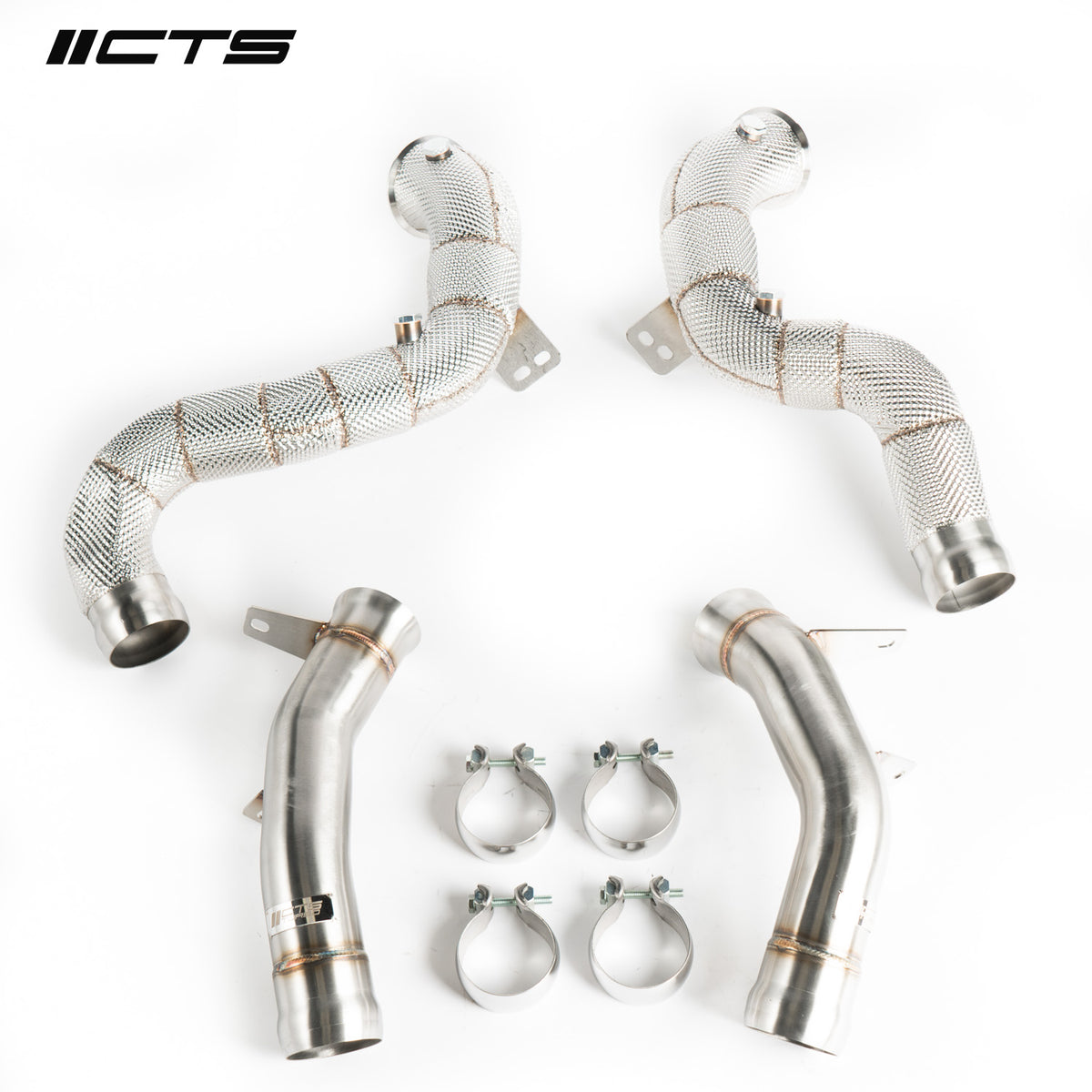 CTS Turbo Downpipes/High-Flow CATS Mercedes-Benz M177/W213 E63S