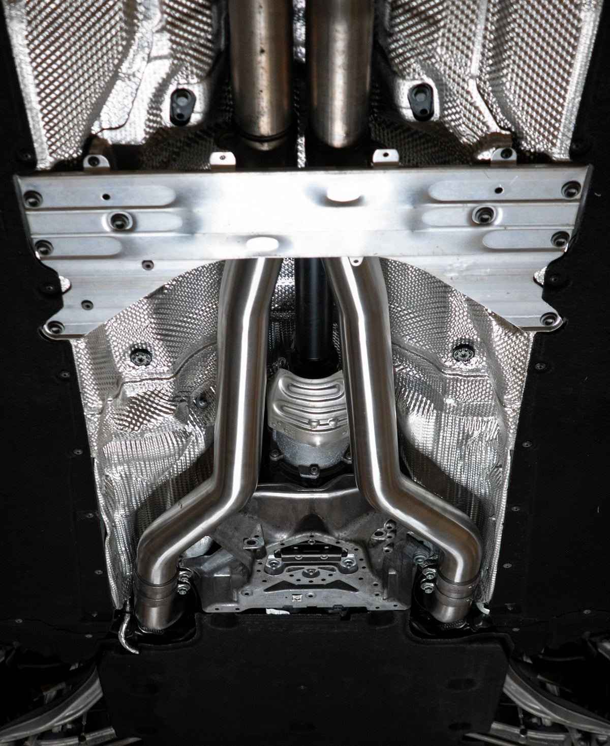 CTS Turbo Mid Pipes/Resonator Delete C8 Audi RS6/RS7