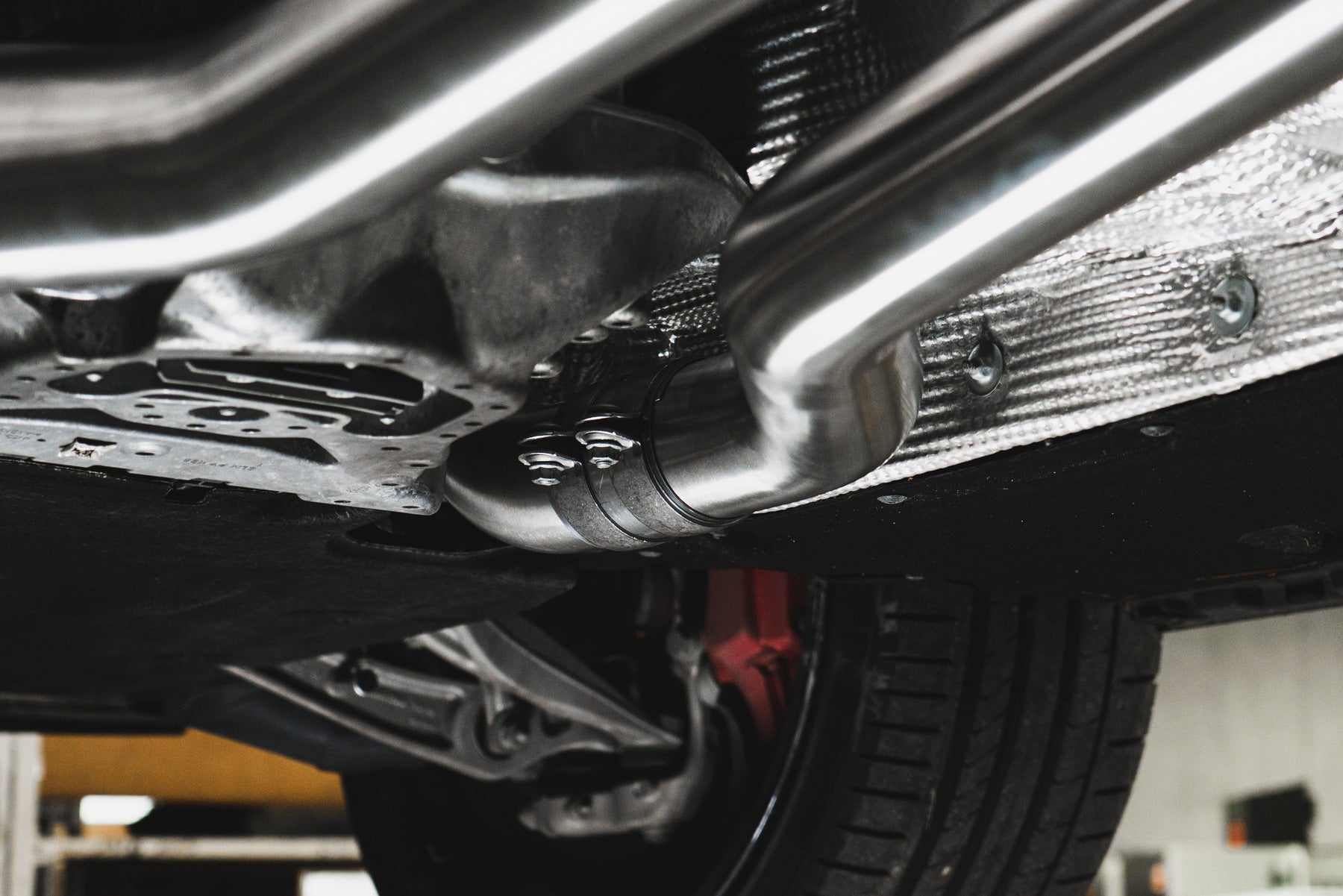CTS Turbo Mid Pipes/Resonator Delete C8 Audi RS6/RS7