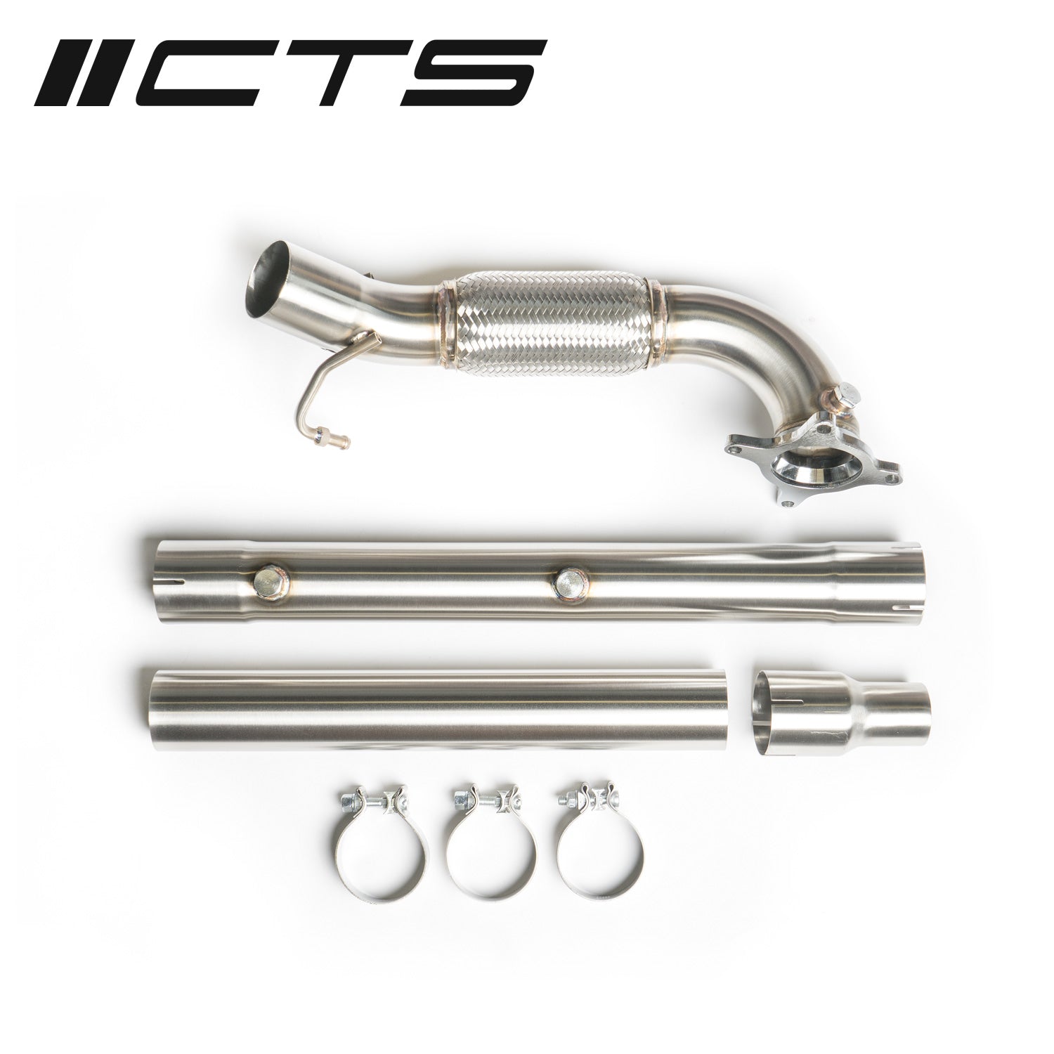 CTS Turbo Exhaust Downpipe VW/Audi 2.0TFSI EA113 (MK5 GTI, 8P A3, 8J TT)