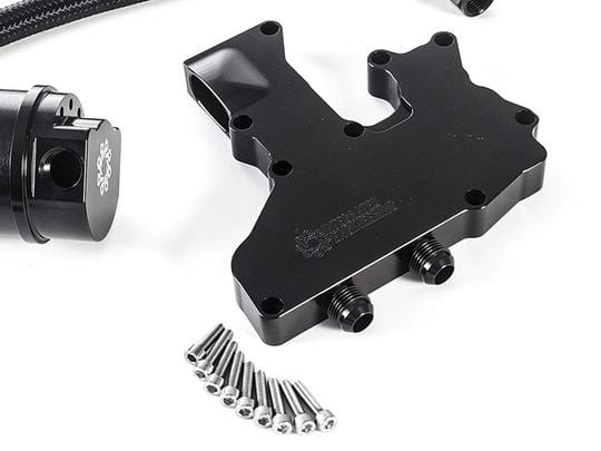 IE B8 A4 2.0T TSI Recirculating Catch Can Kit 3