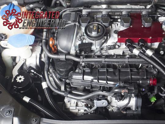 IE MK5 MK6 2.0T TSI Recirculating Catch Can Kit 7