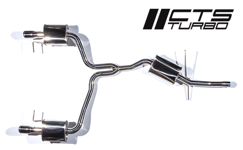 Cts Turbo B8 A4 2.0T Dual Exhaust (Sedan/Avant)