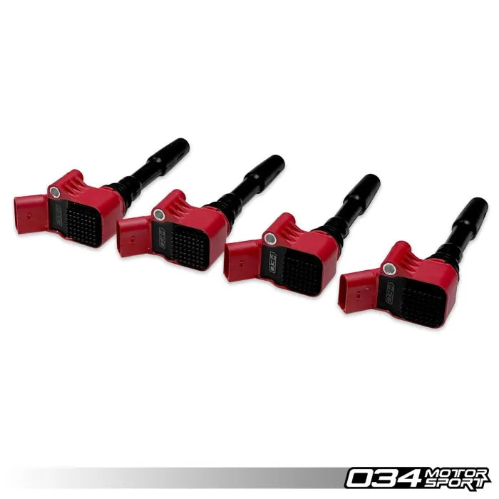 034 Motorsport High Output Ignition Coil EA8XX Engines Red & Yellow
