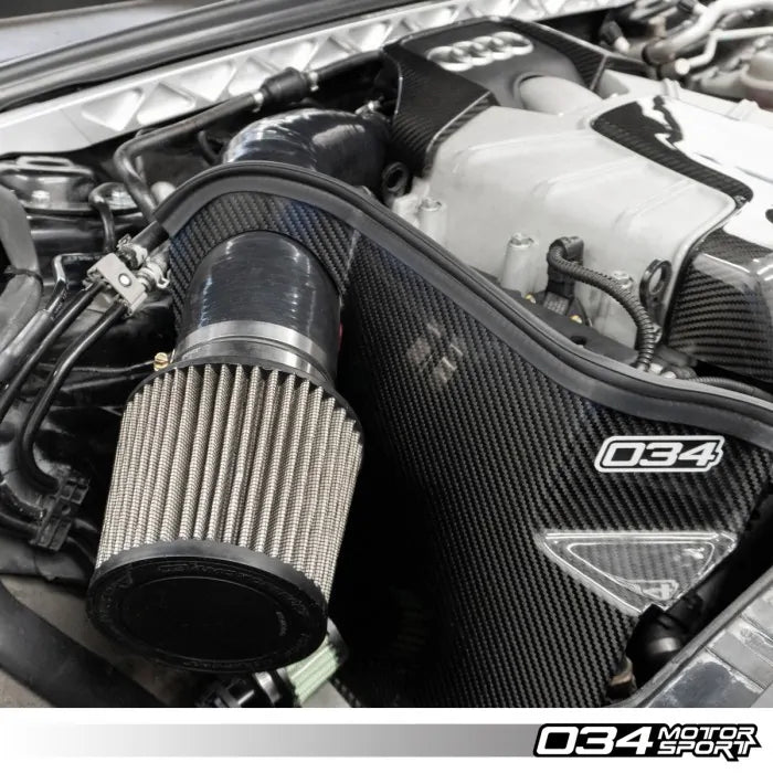 034 S34 Carbon Fiber Intake, Audi B8/8.5 S4/S5 3.0 TFSI